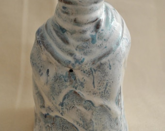 Ceramic Vase, Hand Built Ikebana Vase.