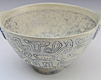 Small Handmade Ceramic Bowl.
