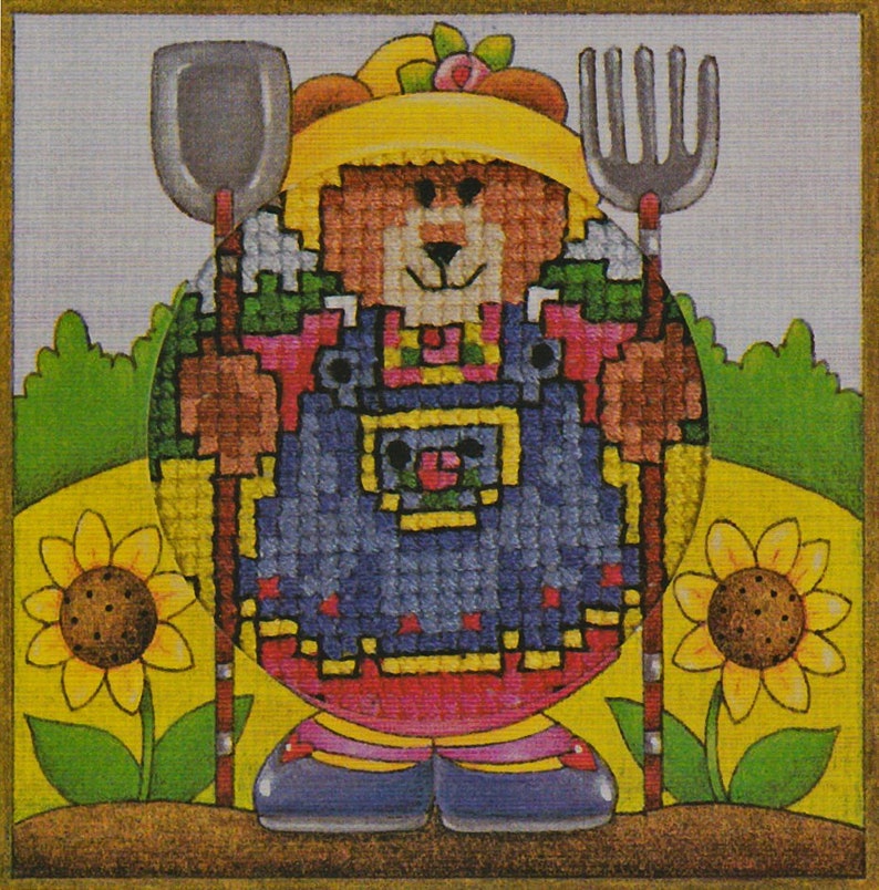 Cross Stitch Kit in My Garden UNOPENED - Etsy Denmark