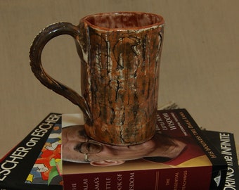 Hollow Oak - Unique Coffee Mug, handmade mug, tea mug, FREE SHIPPING within the US