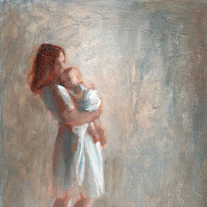 Small and Great: Fine Art Print of Original Oil Painting [#138]
