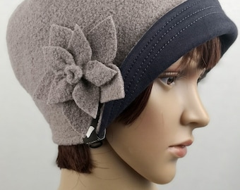 “Mary” roll-up hat for women