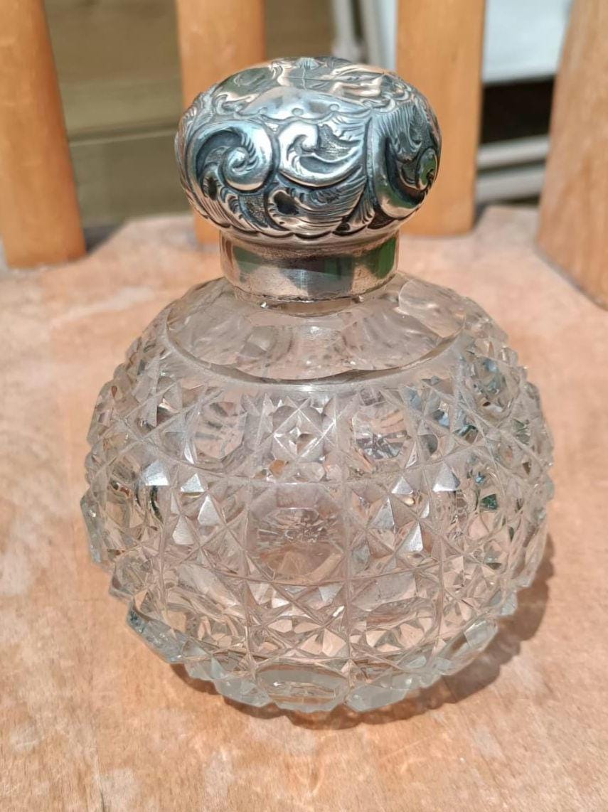 Antique perfume bottles - Etsy 日本