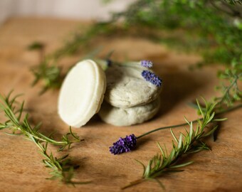 Shampoo Bar Conditioner Bar Gift Set, Lavender Rosemary Essential Oil Shampoo Gift Basket Ideas, Best Shampoo NO SLS Zero Waste Gift Ideas