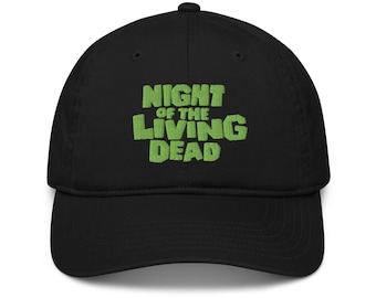 Night of the Living Dead Embroidered Hat – Classic Horror Movie Fan Apparel