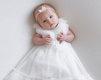 Baptism dress in sizes 62, 68, 74, 80, 86, 92