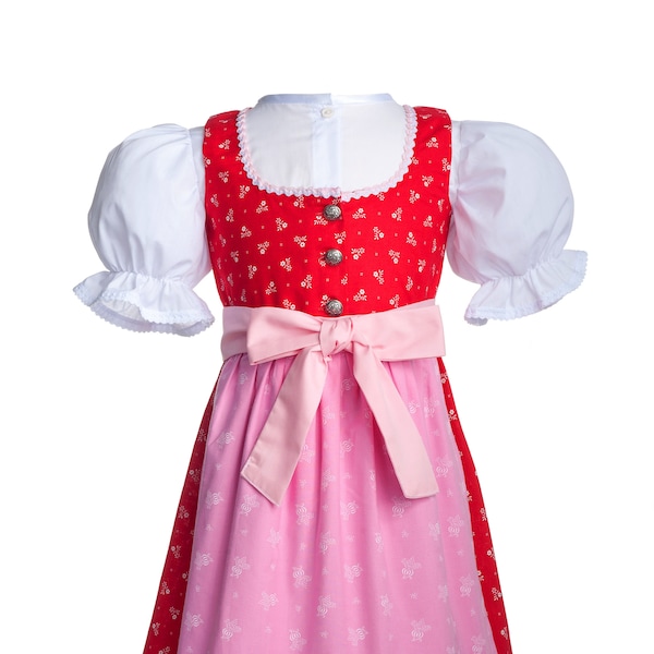 Children's dirndl, baby dirndl, festive dirndl in size 98