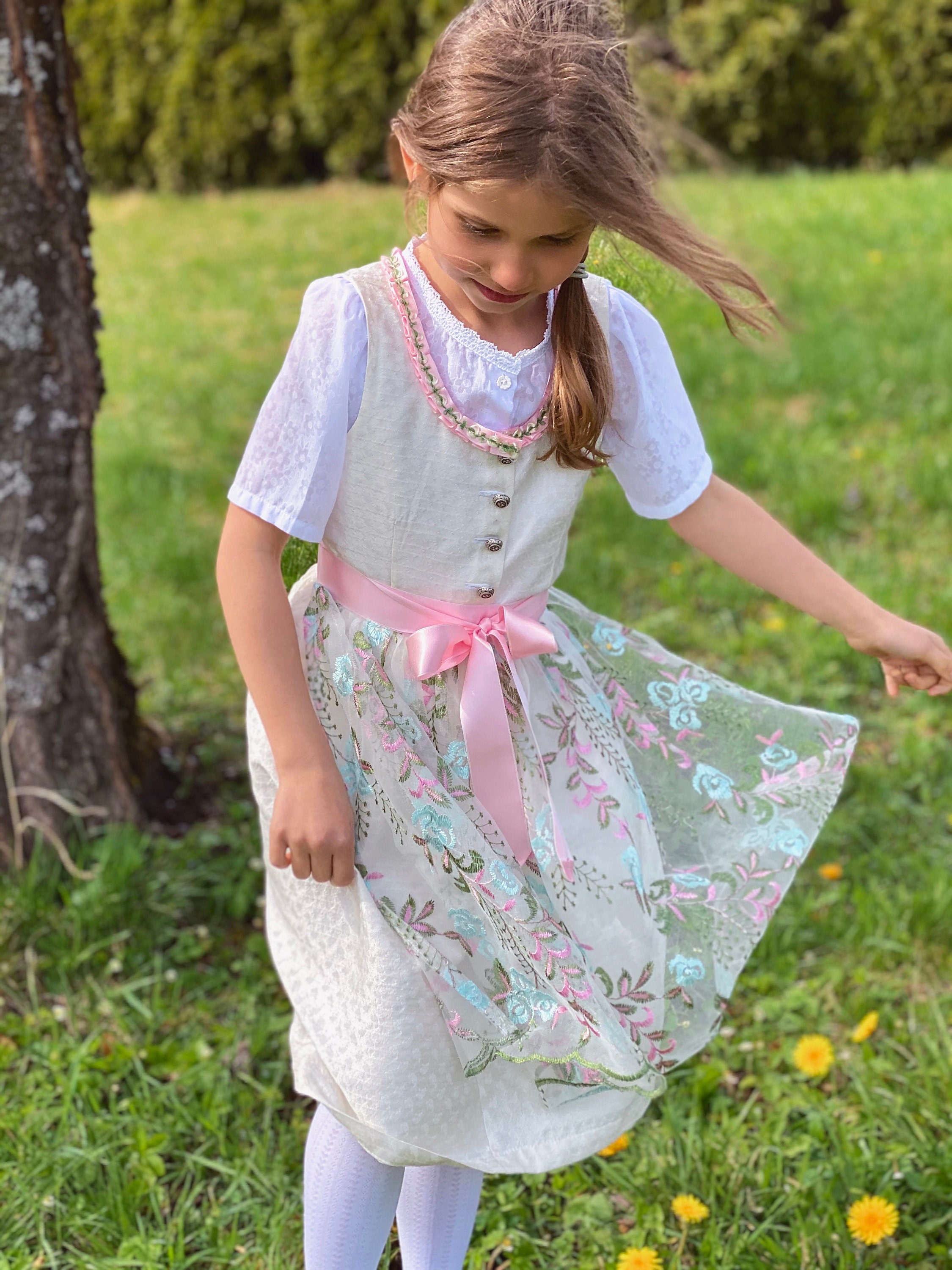 erstkommunion dirndl kleid