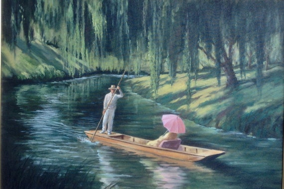 Punting on the Avon | Etsy