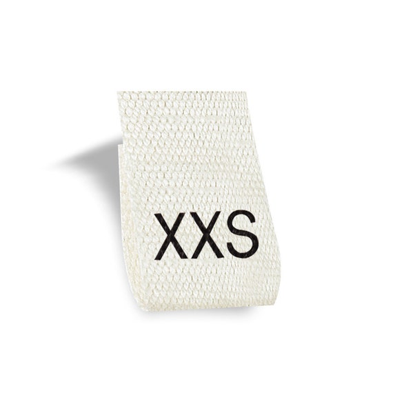 Wunderlabel Cotton Adult Size Label Woven Tabs Fashion Ribbons - Etsy