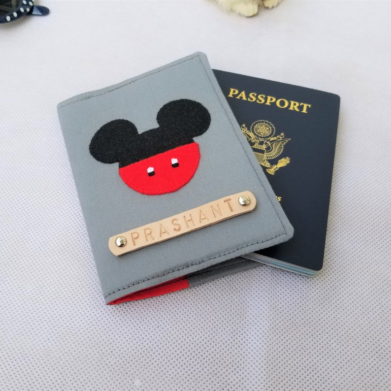 Mickey Mouse Passport Cover Disney Boy's Passport Cover Etsy