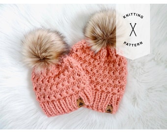 The Kerrisdale Toque Knitting Pattern - Super Bulky Knitting Pattern