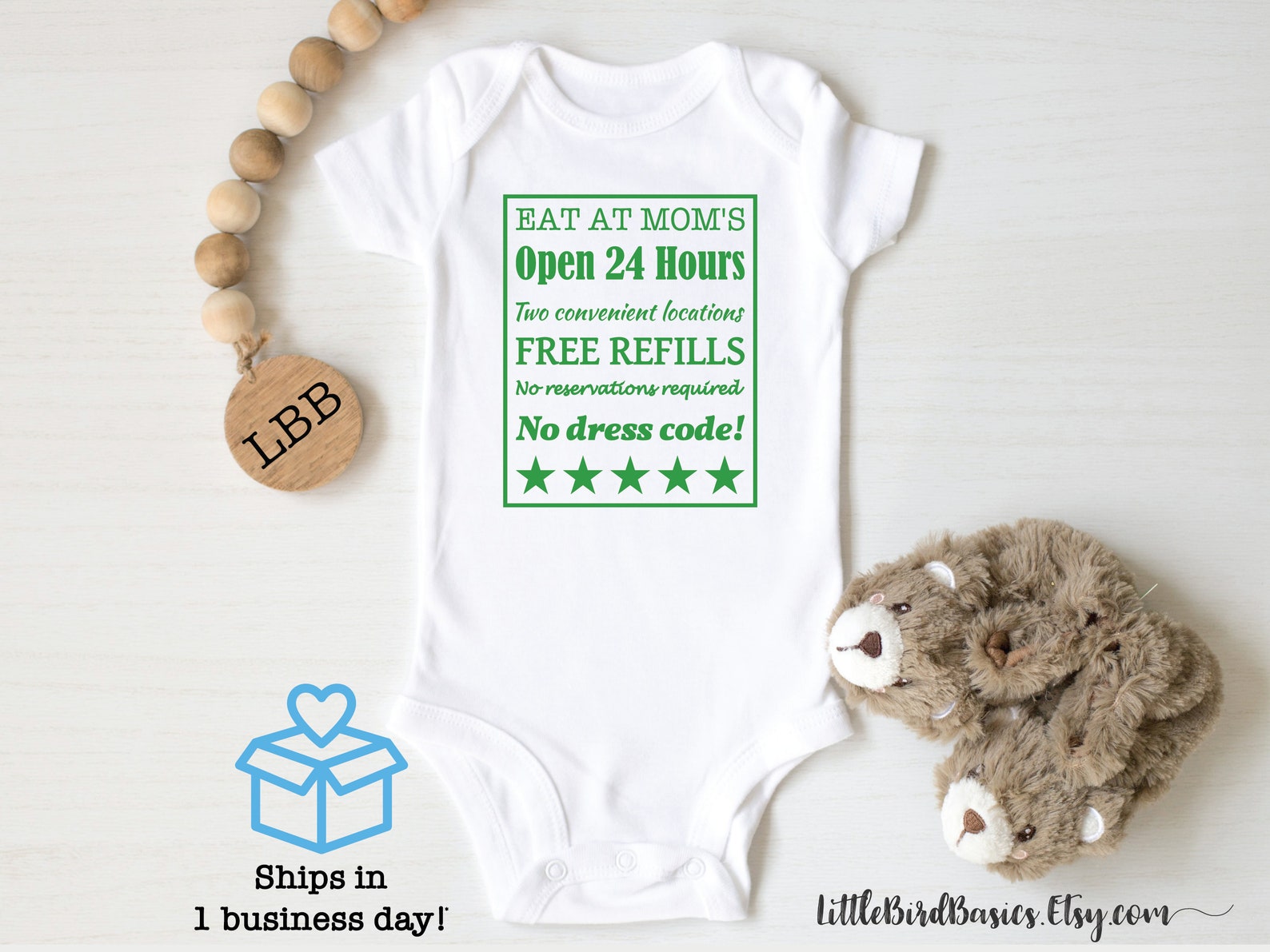 Eat at Mom's Breastfed Baby Onesie Breastfeeding Onesie Etsy