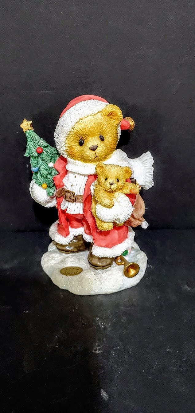 Cherished Teddies サンタワークショップ ロックス クマ 乗馬 トナカイ