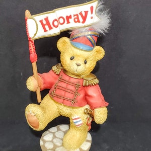 1999 Enesco Cherished Teddies Figurine, "Lanny, Symbol of Membership"