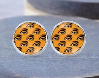 Halloween Spooky Eye Earrings, Halloween Necklace, Halloween Jewelry