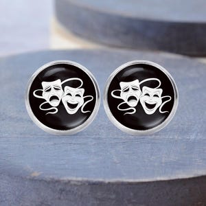 Oorknopjes Drama Tragedy: hangoorbellen, hanger, acteur cadeau