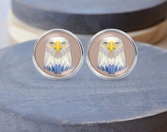 Pendientes de águila, collar de águila, joyería de águila, regalo de águila, pendientes colgantes