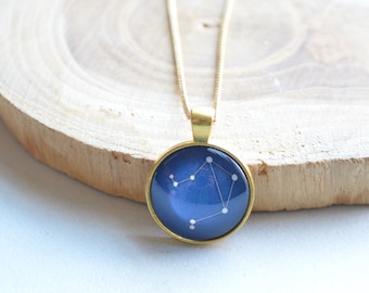 Libra Necklace, Libra Gift, Libra Earrings, Libra Jewelry, Constellation Gift, Zodiac Gifts, Post Queen