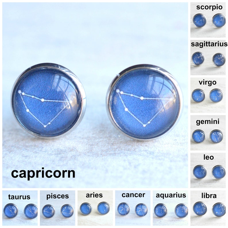 Post Queen Gemini Jewelry Constellation Gift Gemini Necklace Zodiac Gifts Gemini Gift Gemini Earrings