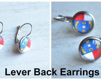 Boucles D'oreilles Pendantes En Cuir – Motif Drapeau Belgique, Légères, Hypoallergéniques, Pour Fêtes Et Cadeaux