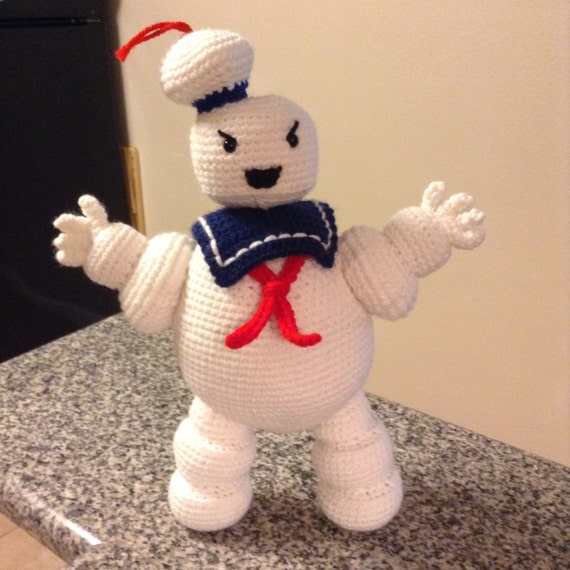 Ghostbusters Staypuft Marshmallow Man Pattern Etsy