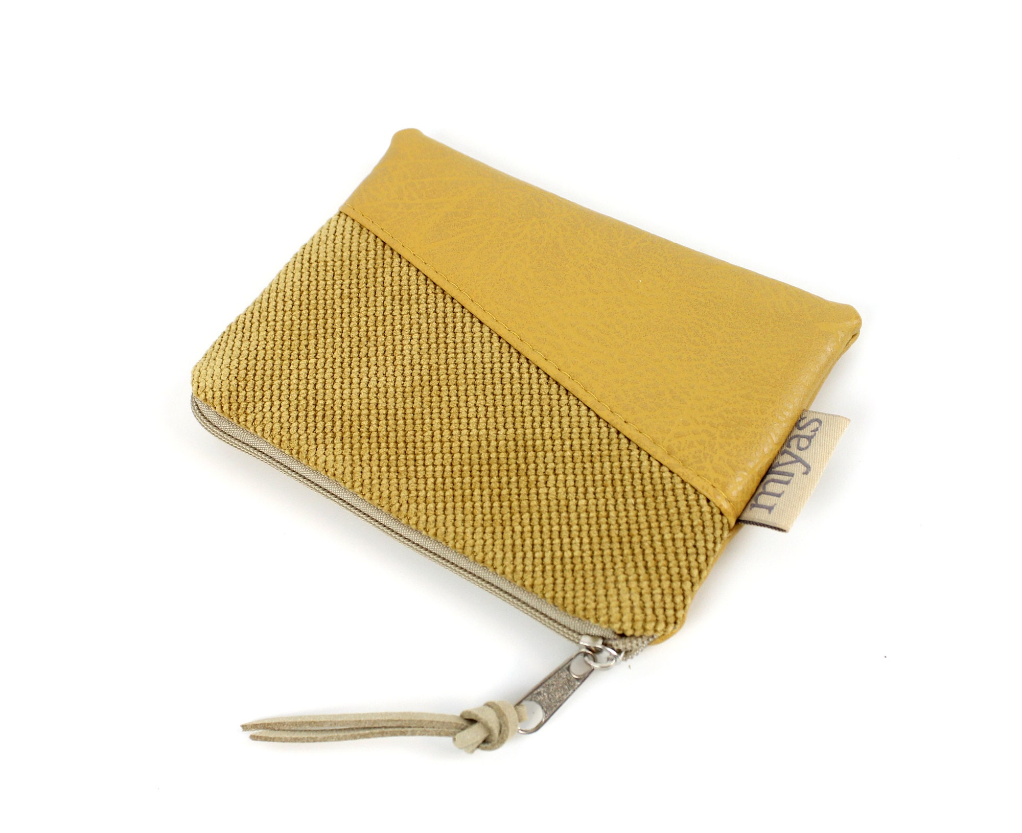 Mini Wallet, Purse, Wallet, Key Case, Case / Vegan, Faux