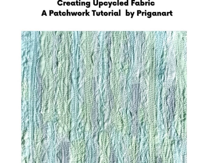 textural technique, landscape patchwork tutorial, pdf... Artistic Couching: A Tutorial, Downloadable PDF Tutorial With ...