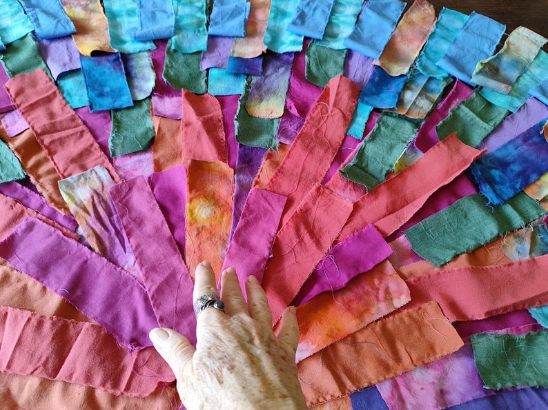 Wave Sunset, Patchwork Tutorial, PDF Tutorial, Instant Download image 7