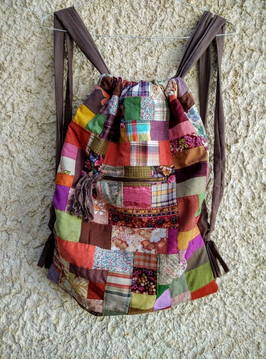 Fabric Drawstring Backpack Sewing Tutorial PDF Tutorial Etsy Israel
