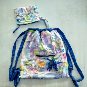 Fabric Drawstring Backpack Sewing Tutorial PDF Tutorial - Etsy Israel