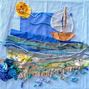 textural technique, landscape patchwork tutorial, pdf... PDF Bundle of 2 Landscape Patchwork Tutorials, PDF Tutorials, Instant ...