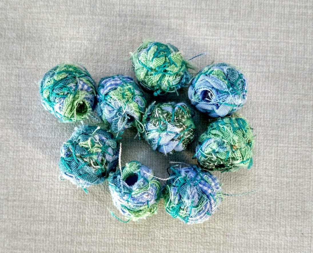 Fabric Bead Tutorial Handmade Beads Tutorial PDF Tutorial Etsy UK