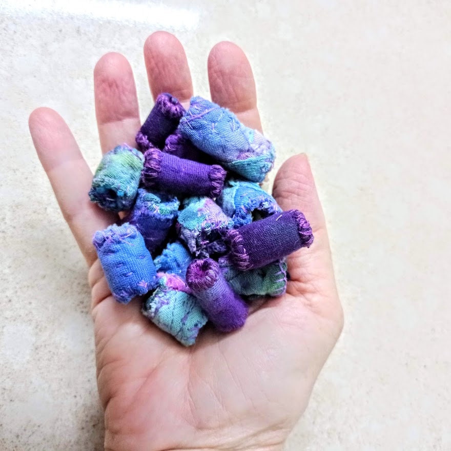 Fabric Bead Tutorial Handmade Beads Tutorial PDF Tutorial Etsy UK