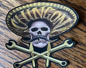 Chingon Sombrero Sticker