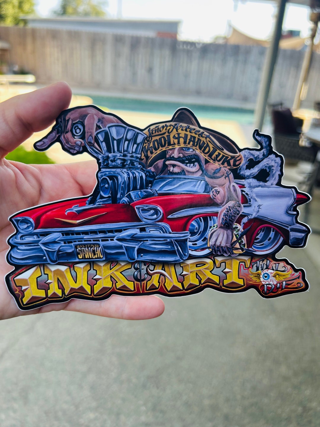 Ink and Art Sticker - Etsy