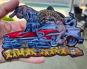 Ink and Art Sticker