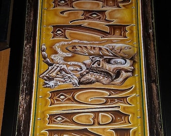 CHINGÓN Skull Print
