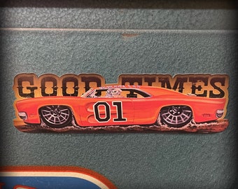 Good Ol’ Times 6” wide Sticker