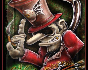 Wrenchin' & Brushin' Print