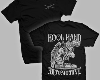 Adult Black Kool Hand Artomotive