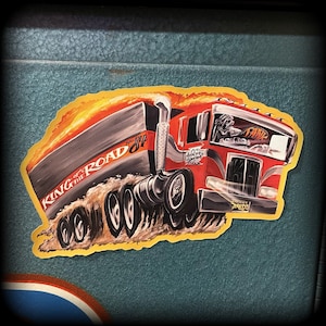 King of the Road 5” Sticker