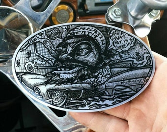 Cat Chaser Sticker