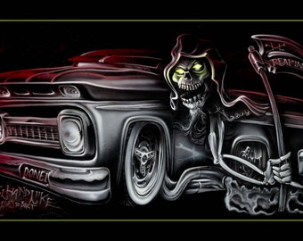 STRAIGHT REAPIN' 11"x17" Heavyweight Print