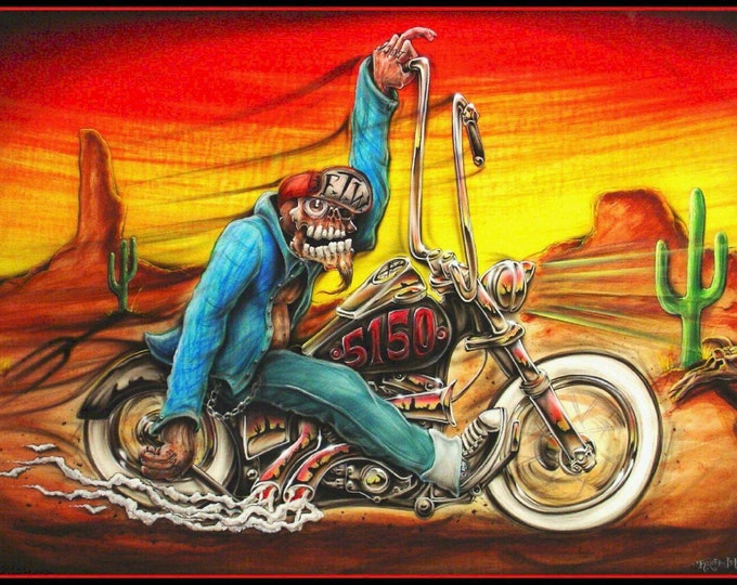 Featured listing image: Desert Villain print
