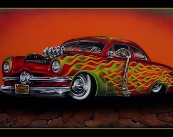 Shoebox Skully 11x17 Print