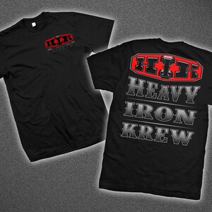 Heavy Iron Krew Men’s Black T-Shirt