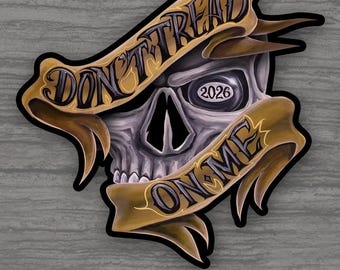 America Don’t Tread On Me Sticker