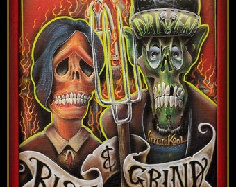 Rise & Grind 11x14 Print