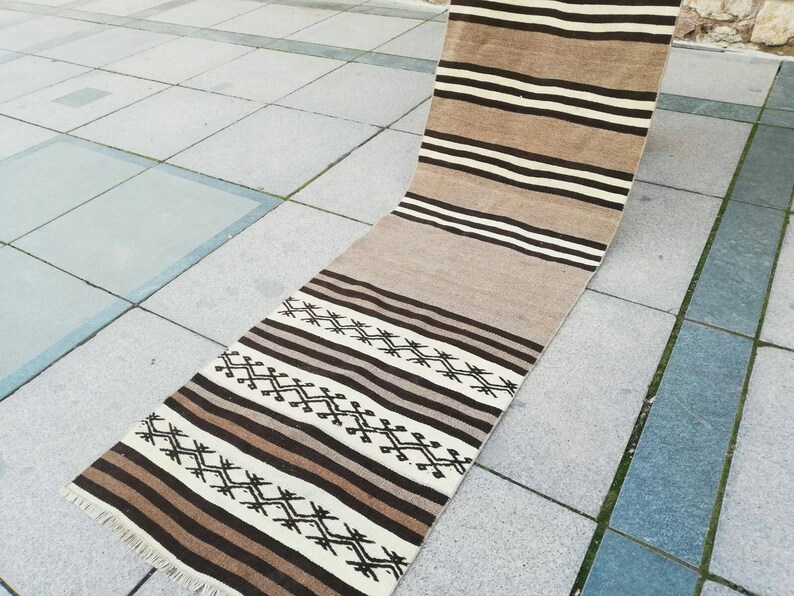 Vintage rug,Oushak runner rug,kilim rug,turkish rug,furniture rug,natural carpet,oushak rug,floor rug,hallway rug,living room rug,runner rug